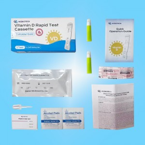 Colloidal Gold  Vitamin D Rapid Test Cassette Home self test