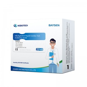 Colloidal Gold Blood HBsAg&HCV Rapid Combo Rapid Test