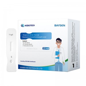 Blood  Quantitative Total IgE FIA  test kit
