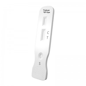 Colloidal Gold Blood Typhoid IgG/IgM Diagnostic Kit